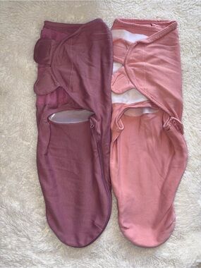 Mama Cheetah Preemie Up to 7lbs 100% Organic Cotton Baby Swaddle Blanket Pink